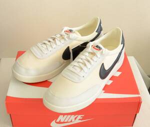 未使用 NIKE KILLSHOT OG 白×黒ライン US10