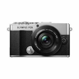 中古 １年保証 美品 OLYMPUS PEN E-P7 14-42mm EZレンズキット シルバー