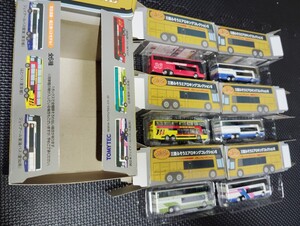 1円スタート！バスコレ★6種フルコンプ♪トミーテック「三菱ふそう エアロキングコレクションⅡ」【現品確認のため開封】TOMYTEC　ジオコレ