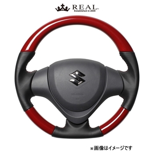 レアル ステアリング オリジナルシリーズ(フェニックスレッド)ジムニー シエラ JB43W MR31-DRDW-DW REAL