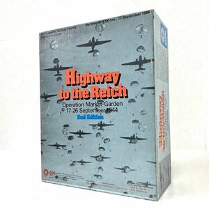 ユニット未切断 ボードゲーム Highway to the Reich 遠すぎた橋 Operation Market-Garden 17-26 September 1944 2nd Edition SPI ウォー