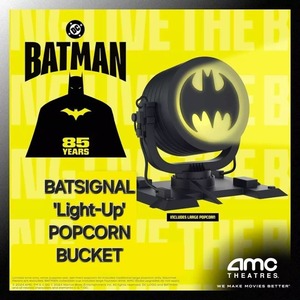 DC コミックス The Batman バットマン 85周年記念 バットシグナル 投光器 ライトアップ ポップコーンバケット ゴッサムシティ アメコミ