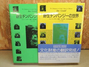 【書籍】野生チンパンジーの世界