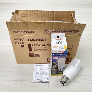 (1箱9個入り)LDT4L-G/S/40W/2 LED電球一般電球形 電球色 東芝 【未使用 開封品】 ■K0050274