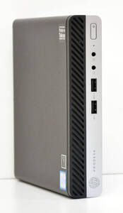 無線対応 ! 省スペース小型 HP ProDesk 400 G5 DM 第9世代 Core i3 9100T 3.1GHz/ メモリ8GB/ NVMe 256GB+ 500GB / Win11Pro64