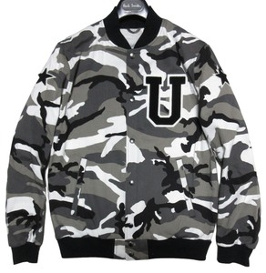 定価38,880円 ユニフォームエクスペリメント uniform experiment CAMOUFLAGE STADIUM BLOUSON 迷彩 カモフラ スタジャン UE-170014