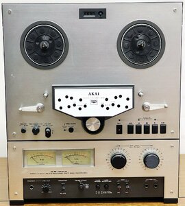 M◇ジャンク品◇オープンリールデッキ GX-266D アカイ/AKAI 60Hz地域用 DIRECT DRIVE/AUTO REVERSE/BOTTWAY RECORDING 使用説明書つき