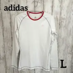adidas 速乾素材 ロングTシャツ レディースLサイズ