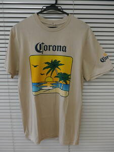 【新品未使用】◆USA購入◆CORONA BEER◆コロナ ビール pt Tシャツ【USA SIZE:S】