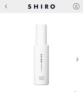 SHIRO FRAGRANCEホワイトティー ヘアミストWHITE TEA HAIR MIST