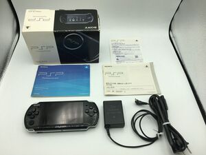 ＃7666 Sony PSP-3000 ピアノブラック 箱付き 簡易動作確認済