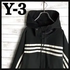 9994【美品・入手困難】Y-3☆ワンポイントロゴ定番カラーコートジャケット