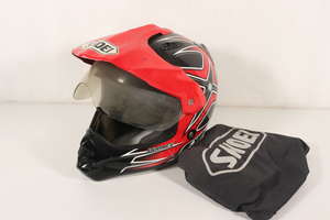 SHOEI HORNET ショウエイ ホーネット フルフェイスヘルメット XLサイズ 61-62cm レッド_EJL_C0110-J00E