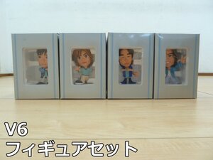 V6 フィギュア 4体 セット 2001年 台北 コンサート 限定 ライブ グッズ 三宅健 坂本昌行 長野博 井ノ原快彦 台湾 台北演唱会 台北演唱會