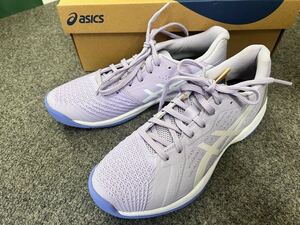 【送料込】値下げ asics アシックス テニスシューズ SOLUTION SWIFT FF 23.5cm オールコート 1042A197-500