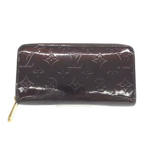 ◆LOUIS VUITTON ルイヴィトン ジッピーウォレット 財布◆M90416/CA2039 アマラント ヴェルニ レディース 財布 ウォレット サイフ 札入れ