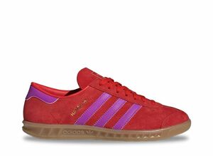 adidas Originals WMNS Hamburg "Red/Purple Burst/Gum" 24.5cm IH5461