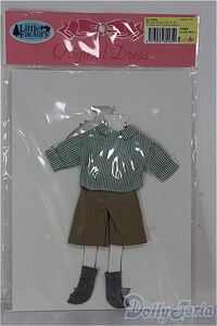 リカちゃん/IESコレクション-12 キュロットパンツドレスセット(リトルファクトリー)No.0498L I-24-08-25-1106-YB-ZI