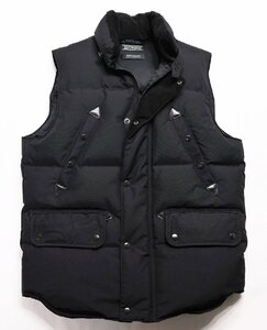 RUDE GALLERY (ルードギャラリー) 13AW PADDED DOWN VEST / パデッド ダウンベスト 美品 ブラック size 2(M)