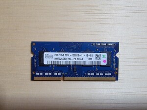 SK hynix 2GB DDR3 SO-DIMM メモリ