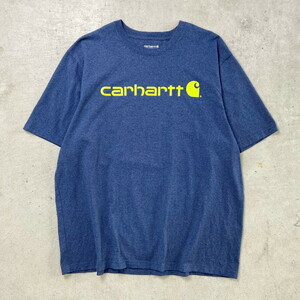 Carhartt カーハート ブランドロゴ プリントTシャツ メンズ2XL【SS2407-30】