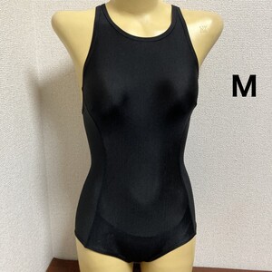 D462スピード♪ストレッチ♪ブラックのXバック女子競泳水着♪アンダーやコレクションや撮影会にも♪サイズM