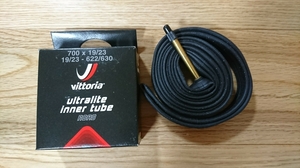 Vittoria Ultralite inner tube　700c仏式ブチルチューブ19-23c 51mm　新品未使用