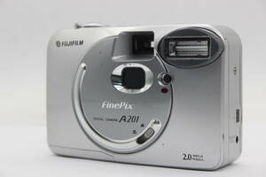 【返品保証】 【便利な単三電池で使用可】フジフィルム Fujifilm Finepix A201 コンパクトデジタルカメラ v598