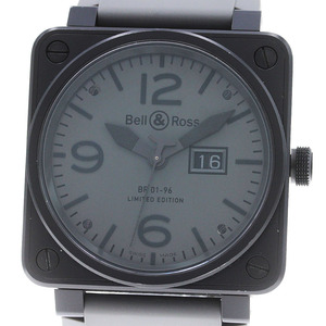 ベル＆ロス Bell＆Ross BR01-96-S ビッグデイト 世界500本限定 自動巻き メンズ 美品 保証書付き_847941