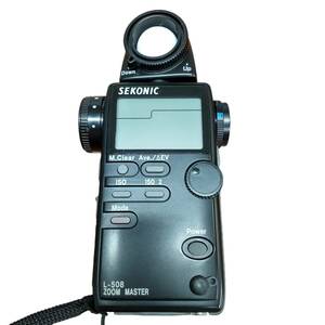 【中古品）】SEKONICセコニック L-508 ZOOM MASTER ズームマスター 露出計 C2946 動作確認済み V64906RZZ