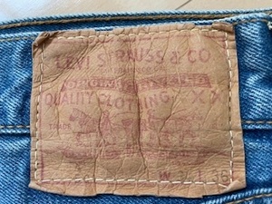 LEVI’S　６７５０１　Aタイプ　１９６７年復刻モデル　W３４L３６　色薄目　日本製　美品中古品　リーバイス