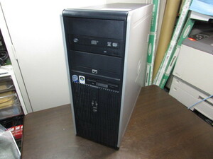 【YDT0663】★HP Compaq dc7800 CMT タワー型 Core2Duo E8500 3.16GHz/2GB/HD欠品/DVD-MULTI/OS無 本体のみ BIOSロック有★JUNK