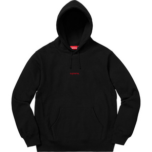 希少★新品本物【黒★S】★Trademark Hooded Sweatshirt トレードマーク パーカー 正規店購入 シュプリーム 限定品 入手困難 Supreme 18A/W