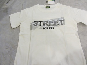 ☆【郵便(クリックポスト)対応】ROG ラメプリントSTREET 半袖Tシャツ 150ｃｍ 58-972