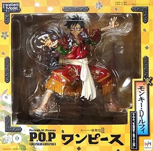 中古フィギュア モンキー・D・ルフィ 「ワンピース」 Portrait.Of.Pirates ワンピース ”KABUKI EDITION