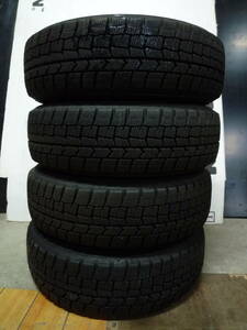 【6-11-15-2Ta】 DUNLOP スタッドレスタイヤ 165/5R14 79Q　SPORT ABELIA ホイール付き 4穴 4本セット 溝あり