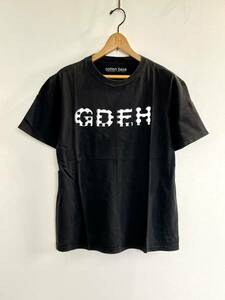 人気★GOODENOUGH グッドイナフ 藤原ヒロシ 裏原 「GDEH」プリントTシャツ 黒 M