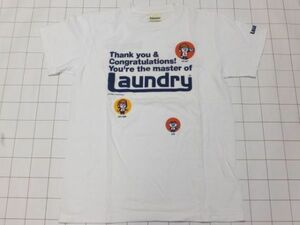 ◆Tシャツ 半袖 サイズ(S) Laundry(ランドリー)非売品◆新品 同梱可 ノベルティ スタンプカード ポイント プレゼント ボーイ ガール リトル