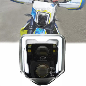 ハスクバーナ ヘッドライトmoto LEDライトヘッドライト te fe tc fc 125 250 300 350 450 501 701 250i 300i enduro 1個