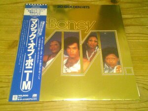 LP：THE MAGIC OF BONEY M. マジック・オブ・ボニーＭ：帯付：特殊ジャケ