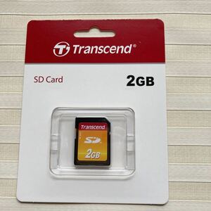 新品 Transcend SDカード 2GB　☆Nintendo Wii対応☆　TS2GSDC　☆在庫確実☆　送料:84円