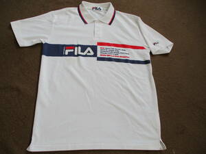 【FILA】　　イメージカラー（トリコ）　　超デカロゴ／メンズ・ポロシャツ　　　【人気品】