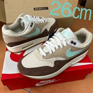 NIKEオンライン購入品 26センチ 新品 Nike Air Max 1 Premium Crepe Hempナイキ エアマックス1 プレミアム クレープ ヘンプ デッドストック