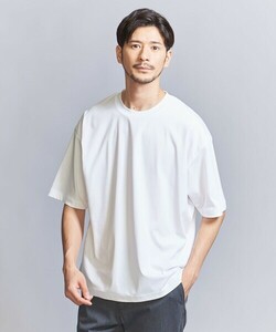 美品 BEAUTY & YOUTH【WEB限定 WARDROBE SMART】NORITAKE リラックス テーパード Tシャツ ホワイト Sサイズ