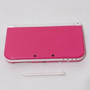 【美品】newニンテンドー3DSLL本体 ピンク×ホワイト 任天堂