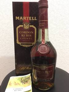 【古酒】MARTELL CORDON RUBIS COGNAC 仏産 コニャック 未開封