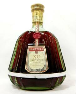 1000円スタート 酒 COGNAC MARTELL XO CORDON SUPREME 1000ml コニャック マーテル コルドン スプリーム 未開栓 酒J527