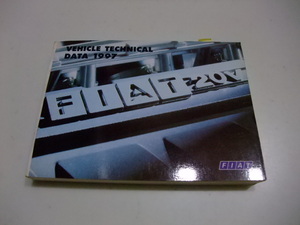 ★超稀少★Fiat Auto謹製★フィアットデータブック★FIAT DATA BOOK★1997★プロ必見★