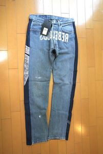 アンダーカバー　リーバイス　undercover levis 30 uc コラボ　デニムジーンズ　denim pants UNDERCOVER ハイブリッド　デニムパンツ