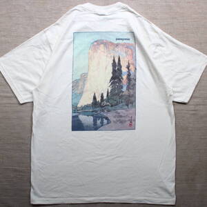 『特別出品』レア 新品タグ付 1990s パタゴニア Patagonia ヨセミテ ヴィンテージTシャツ アメリカ USAシュイナード 吉田博 エルキャピタン